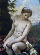 Louis Jean Francois Lagrenee Diana at her Bath Germany oil painting artist